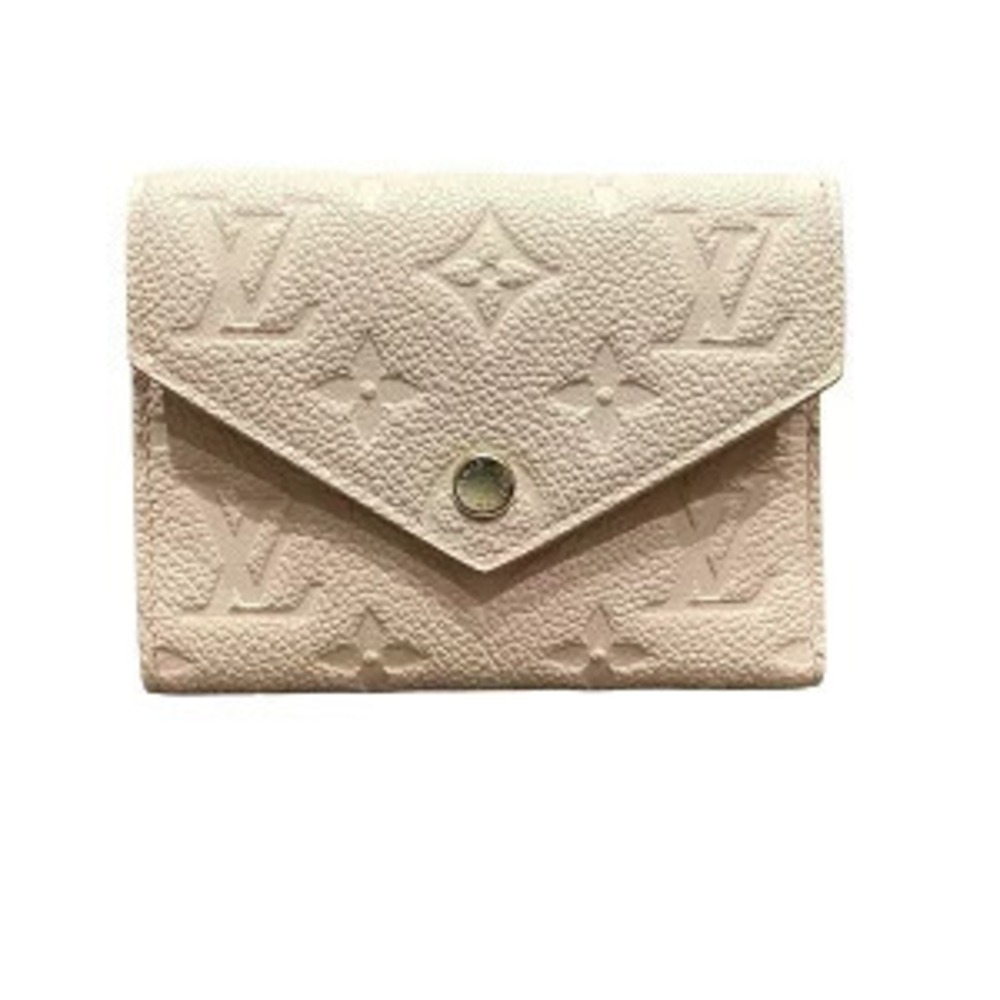 Louis Vuitton Monogram Empreinte Portefeuille Victorine Tri fold Wallet